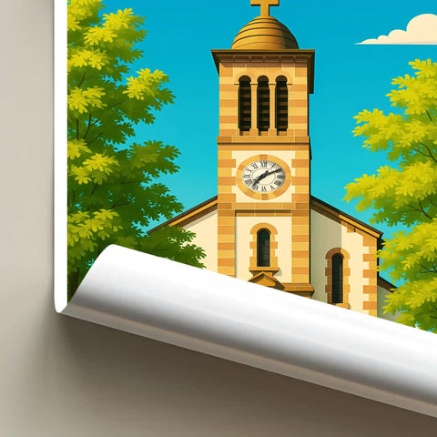Affiche - Épinal - Église Saint-Antoine