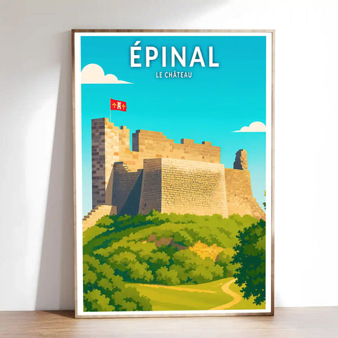 Affiche - Épinal - Le Château