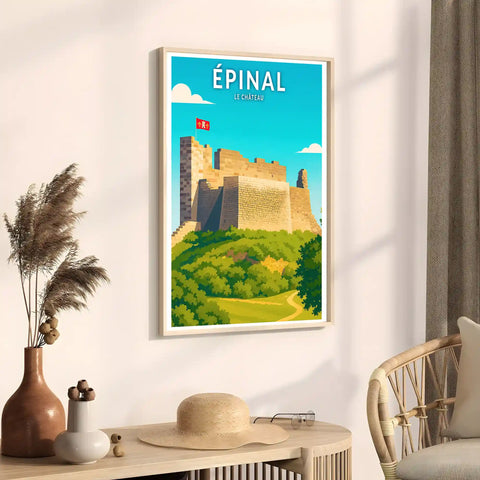 Affiche - Épinal - Le Château