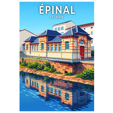 Affiche - Épinal - Le Lavoir