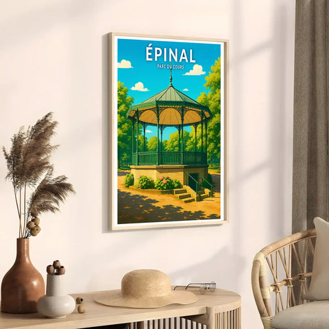 Affiche - Épinal - Parc du Cours