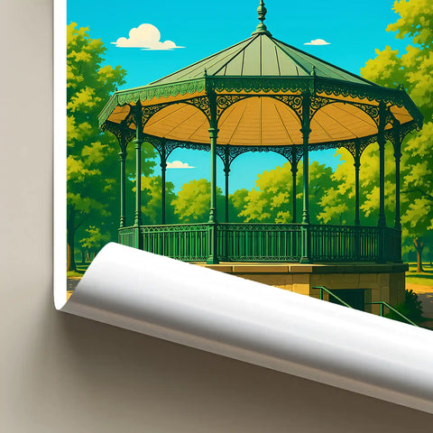 Affiche - Épinal - Parc du Cours