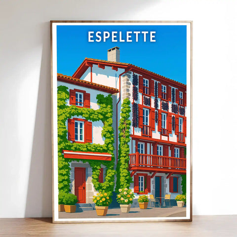 Affiche - Espelette