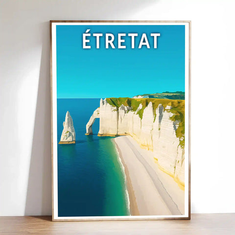 Affiche - Étretat
