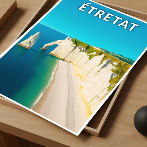Affiche - Étretat