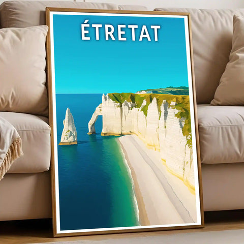 Affiche - Étretat