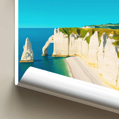Affiche - Étretat
