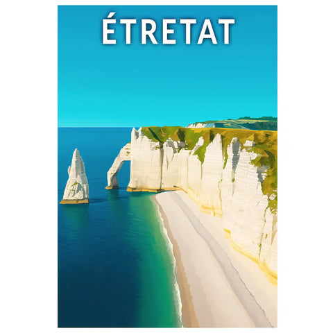 Affiche - Étretat