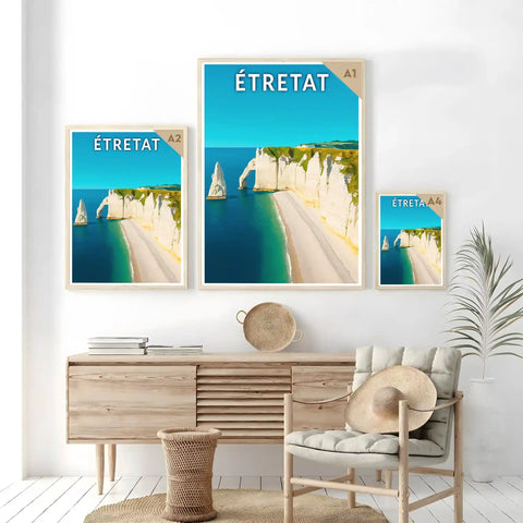 Affiche - Étretat