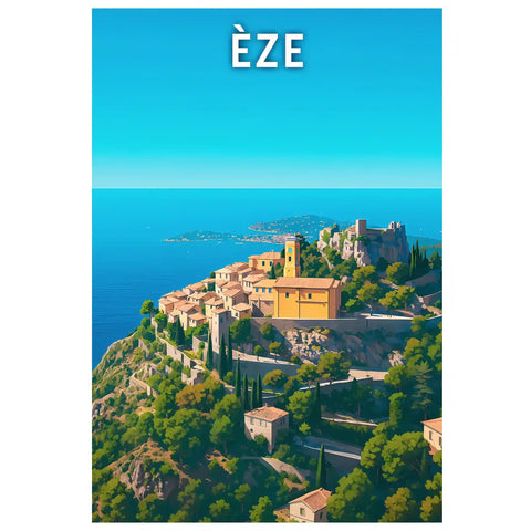 Affiche - Èze