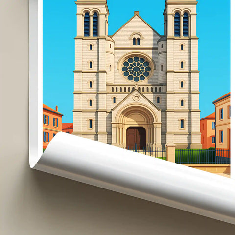 Affiche - Fontainebleau - Chapelle du Carmel