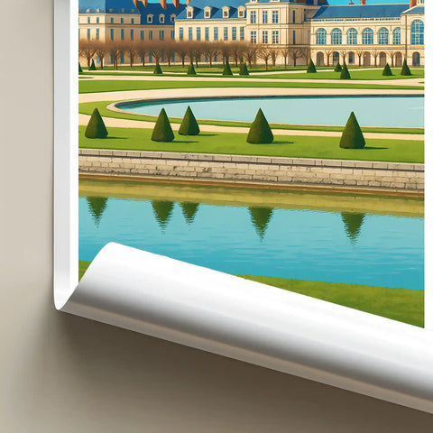 Affiche - Fontainebleau - Les Jardins du Château