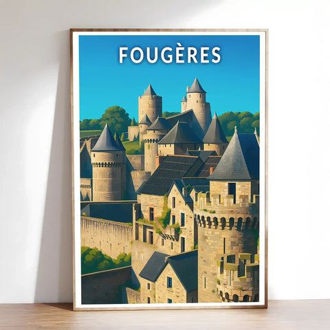 Affiche - Fougères
