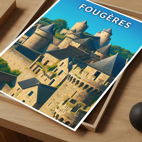 Affiche - Fougères