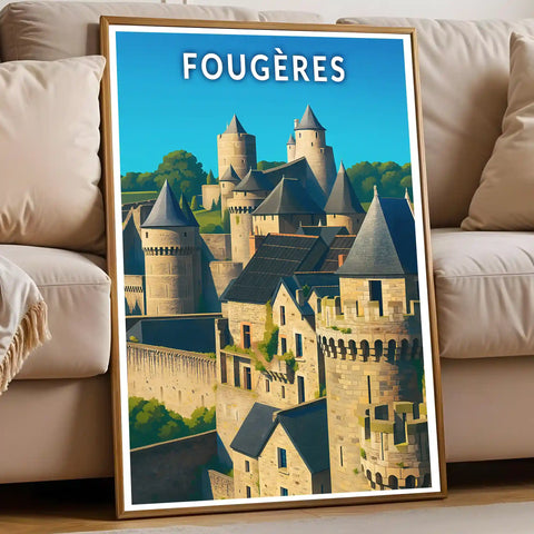 Affiche - Fougères
