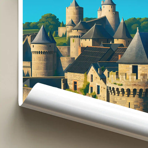 Affiche - Fougères