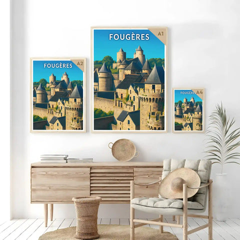 Affiche - Fougères
