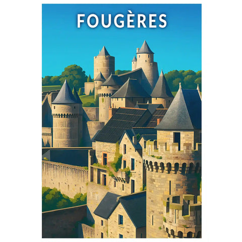 Affiche - Fougères