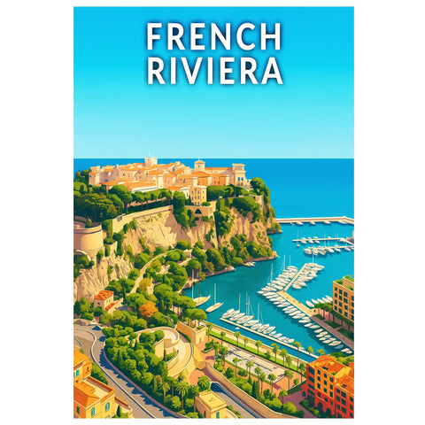 Affiche - French Riviera
