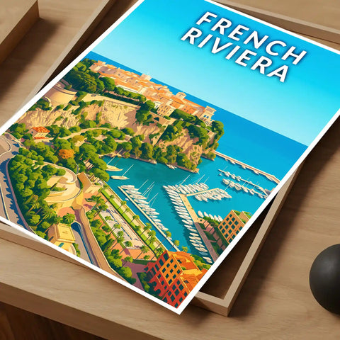 Affiche - French Riviera
