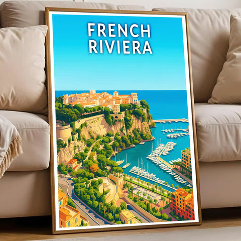 Affiche - French Riviera