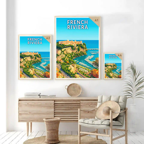 Affiche - French Riviera