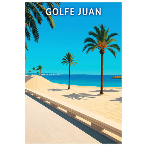 Affiche - Golfe Juan