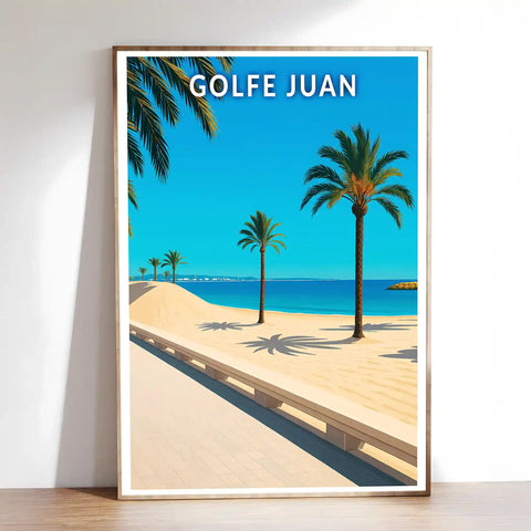 Affiche - Golfe Juan