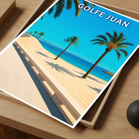 Affiche - Golfe Juan