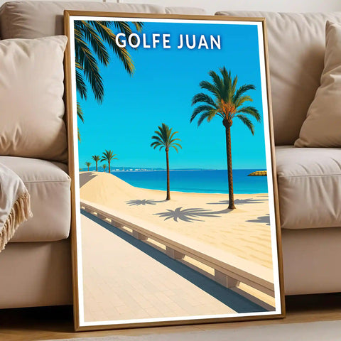 Affiche - Golfe Juan