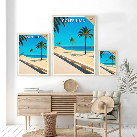 Affiche - Golfe Juan