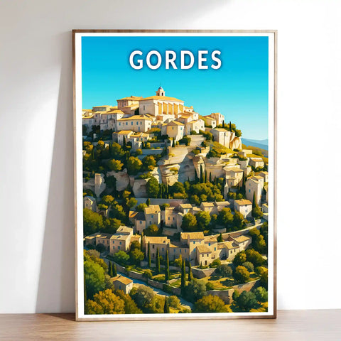 Affiche - Gordes