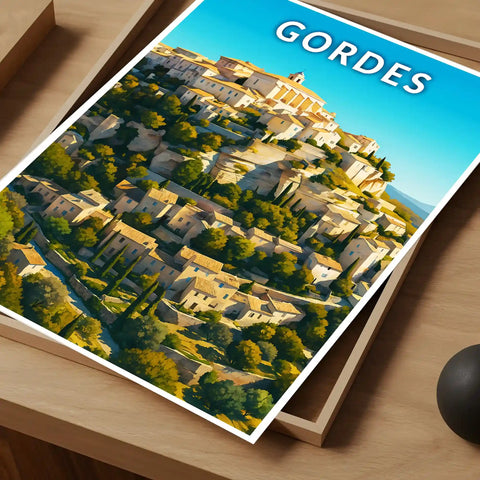Affiche - Gordes