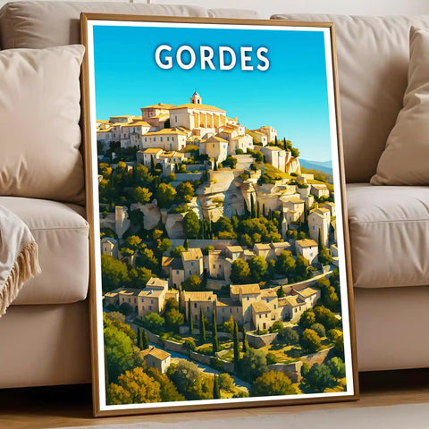 Affiche - Gordes