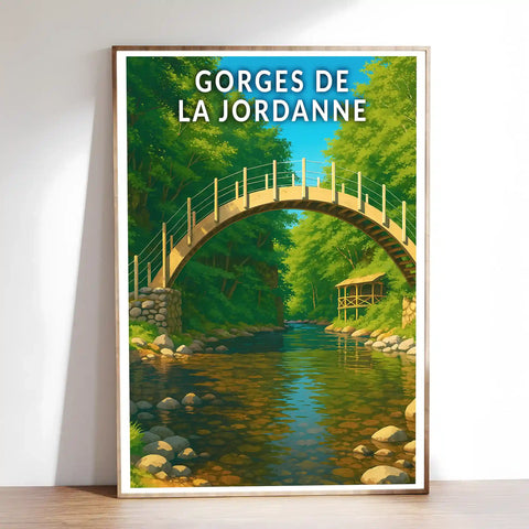 Affiche - Gorges de la Jordanne