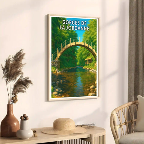 Affiche - Gorges de la Jordanne