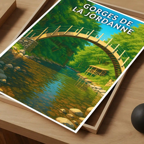 Affiche - Gorges de la Jordanne