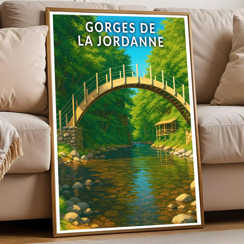 Affiche - Gorges de la Jordanne