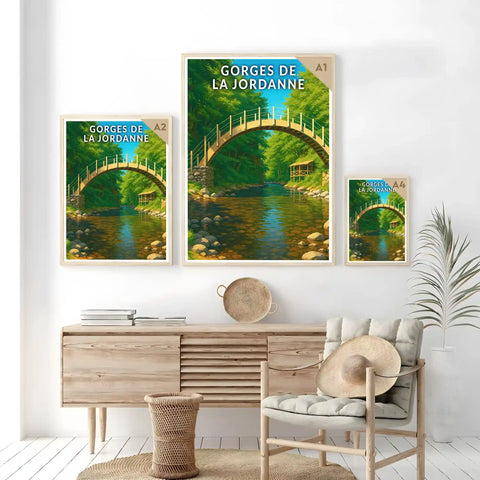 Affiche - Gorges de la Jordanne