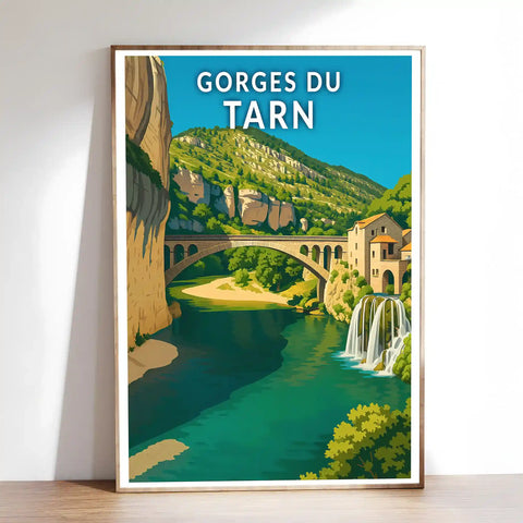 Affiche - Gorges du Tarn