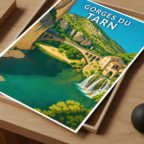 Affiche - Gorges du Tarn