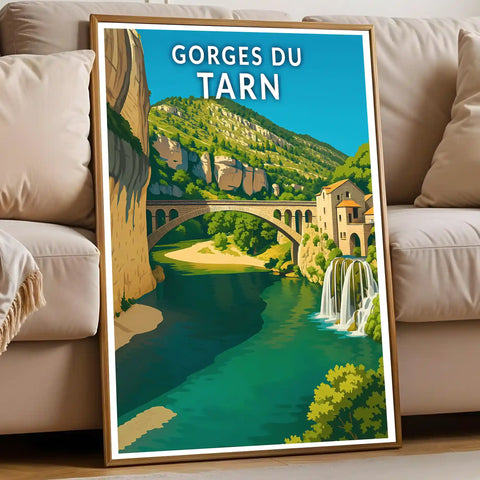 Affiche - Gorges du Tarn
