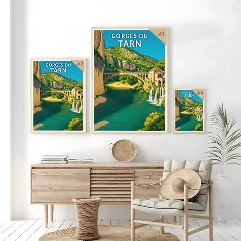 Affiche - Gorges du Tarn