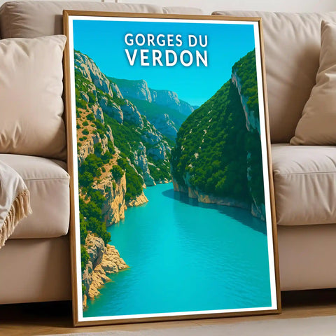 Affiche - Gorges du Verdon