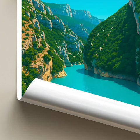 Affiche - Gorges du Verdon