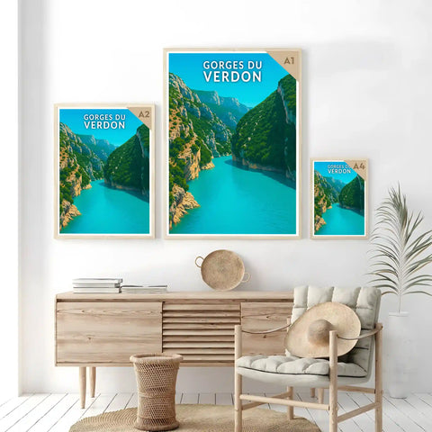 Affiche - Gorges du Verdon