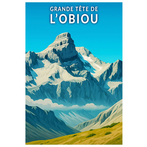 Affiche - Grande Tête de l'Obiou