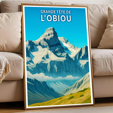 Affiche - Grande Tête de l'Obiou