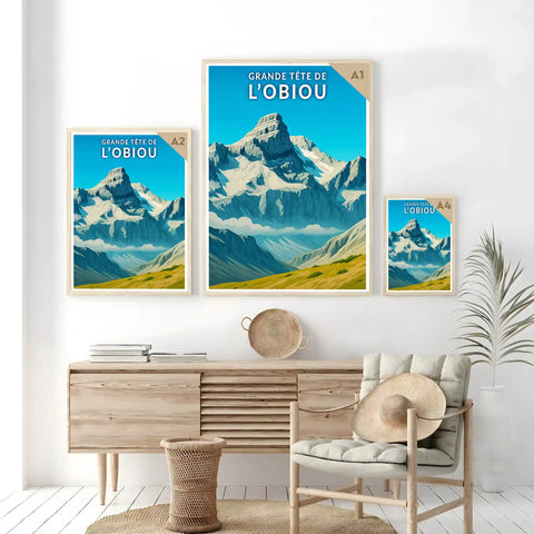 Affiche - Grande Tête de l'Obiou
