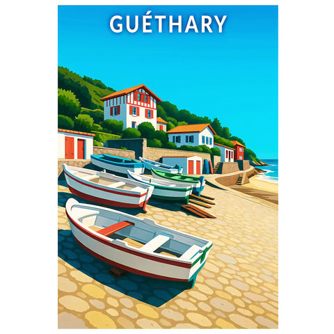 Affiche - Guéthary